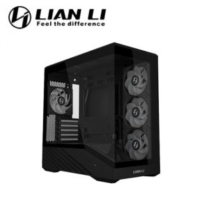 聯力 V100R MINI 黑 全景玻璃機殼