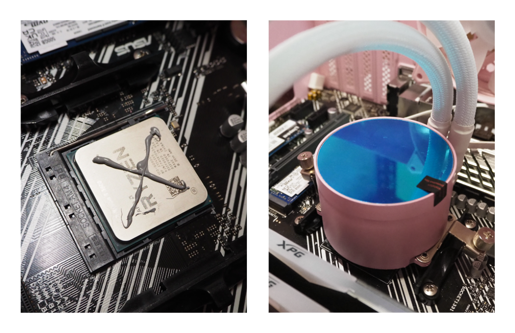 Darkflash DX-240水冷安裝過程