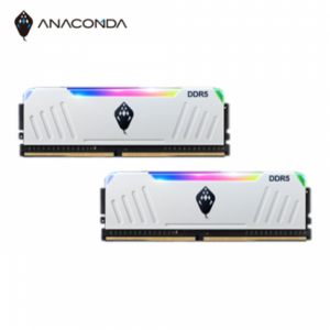 巨蟒 ANACOMDA ET 東方沙蟒 RGB DDR5-6000 32G(16G*2)-白(CL40)