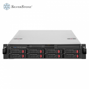 銀欣 SST-RM22-308 工業機殼 (2U Mini-SAS HD SFF-8643 12 Gb/s 8 Bays 2.5/3.5 硬碟熱插拔伺服器機殼)