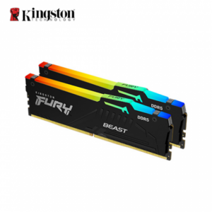 金士頓 Fury Beast(獸獵者) RGB DDR5-5600 32G(16G*2)-黑(CL36)