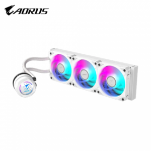 技嘉 AORUS WATERFORCE II 360 ICE 白鷹魂二代 (360mm/可旋轉水冷頭/12cm風扇*3/卡扣風扇/五年保)