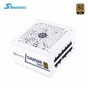 銀欣 DA850R 白 (80+金牌/ATX3.0/PCIe 5.0/全模組/主日系/五年保固)