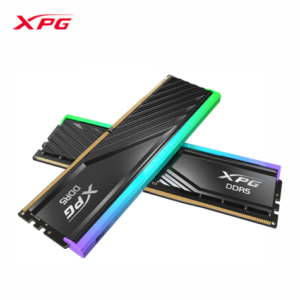 威剛 XPG LANCER BLADE RGB DDR5-6000 64G(32G*2) (矮版散熱片)-黑(CL30/支援XMP&EXPO)