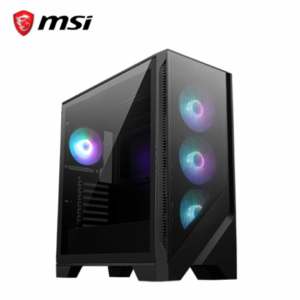 微星 MAG Forge 321R AIRFLOW 玻璃透側機殼 (ATX/Type-C/內建風扇前3後1/網孔面板/燈光切換鈕/ARGB燈光/顯卡390mm/塔散160mm)