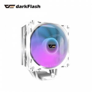 darkFlash Z4 Pro Mist 白 散熱器 (4導管/12cm風扇*1/單塔單扇/ARGB燈光/高155mm)