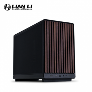 聯力 A3-mATX 實木黑 電腦機殼 (M-ATX/Type-C/三面網孔/顯卡415mm/塔散165mm)