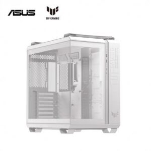 華碩 TUF Gaming GT502 Horizon 無界版 白 全景玻璃機殼 (ATX/Type-C/無A柱/雙艙設計/顯卡400mm/塔散163mm)