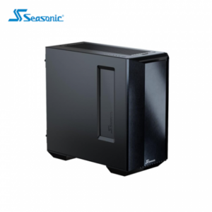 海韻 Seasonic Syncro Q704 玻璃透側機殼 (E-ATX/Type-C/內建風扇前3後1/左右顛倒配置/鋁合金髮絲紋面板/內建750W金牌電源/顯卡345mm/塔散185mm)