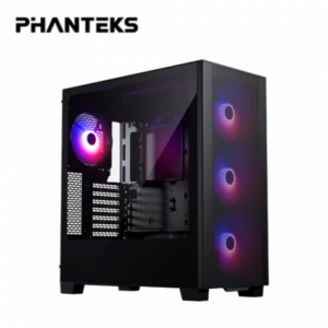 Phanteks 追風者 XT Pro Ultra 黑 玻璃透側機殼 (ATX/Type-C/內建風扇前3後1/支援背插主板(限ATX)/網孔面板/顯卡415mm/塔散184mm)