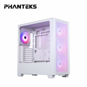 Phanteks 追風者 XT Pro Ultra 白 玻璃透側機殼 (ATX/Type-C/內建風扇前3後1/支援背插主板(限ATX)/網孔面板/顯卡415mm/塔散184mm)