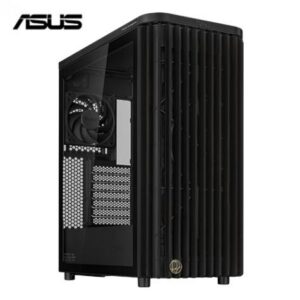 華碩 ProArt PA401 Wood 木質透側版 玻璃透側機殼 (ATX/Type-C/電源閂鎖/內建風扇前2後1/顯卡315mm/塔散160mm)
