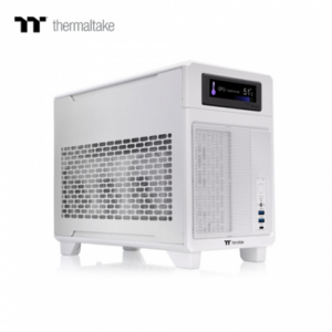 Thermaltake 曜越 TR100 白 電腦機殼 (Mini ITX/Type-C/網孔設計/機身緊湊設計/顯卡360mm/塔散68mm/ SFX-L電源)