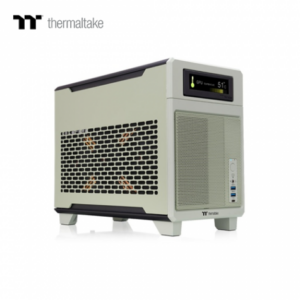 Thermaltake 曜越 TR100 抹茶綠 電腦機殼 (Mini ITX/Type-C/網孔設計/機身緊湊設計/顯卡360mm/塔散68mm/ SFX-L電源)