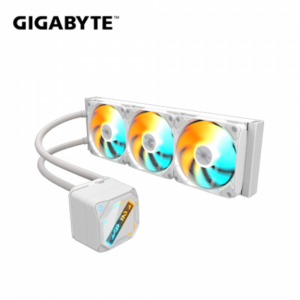 技嘉 GAMING 360 ICE 白飛鷹 (360mm/可拆式冷頭上蓋/12cm風扇*3/卡扣風扇/三年保固註冊升級五年保)