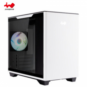 迎廣 A3 白 玻璃透側機殼 (M-ATX/Type-C/內建風扇後1/垂直風道/顯卡340mm/塔散162mm)