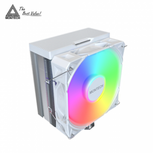 MONTECH NX400 ARGB 白 (4導管/12cm風扇*1/高156mm)
