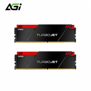 亞奇雷 AGI UD858 DDR5-6800 32G(16G*2)-黑 (CL34/支援XMP&EXPO/紅飾條)