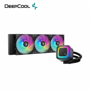 DEEPCOOL 九州風神 LE360 V2 黑 (360mm/ARGB光環水冷頭/五代水泵/12cm風扇*3/五年保固)