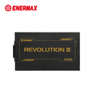 ENERMAX 保銳 REVOLUTION III 650W (80+金牌/ATX3.1/PCIe 5.1/全模組/全日系/十年保固)
