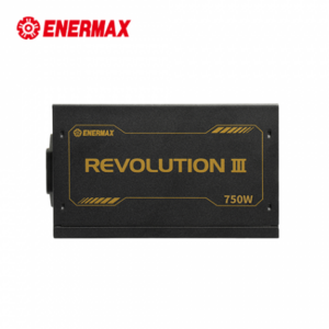 ENERMAX 保銳 REVOLUTION III 750W (80+金牌/ATX3.1/PCIe 5.1/全模組/全日系/十年保固)