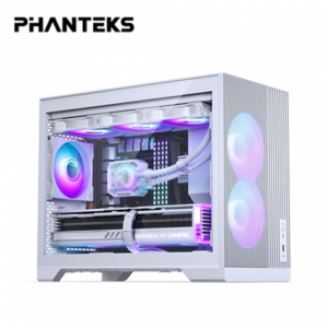 Phanteks 追風者 XT M3 白 玻璃透側機殼 (M-ATX/Type-C/網孔面板/支援背插主板/顯卡400mm/塔散175mm)