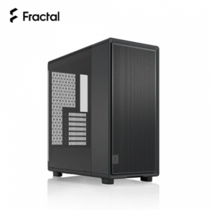 Fractal Design Epoch 黑 玻璃透側機殼 (ATX/Type-C/網孔面板/內建風扇前3/顯卡372mm/塔散170mm)-FD-C-EPO1A-02