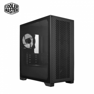 酷碼 ELITE 301 LITE 電腦機殼 (M-ATX/Type-C/金屬側板/內建風扇前2後1/顯卡365mm/塔散163.5mm)