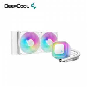 DEEPCOOL 九州風神 LE240 V2 白 (240mm/ARGB光環水冷頭/五代水泵/12cm風扇*2/五年保固)