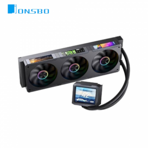 JONSBO 喬思伯 TF3-360SC 黑 (360mm/3.5″LCD水冷頭/磁吸設計/一體式螢幕風扇(側邊LCD)/六年保固/漏液損壞賠償)