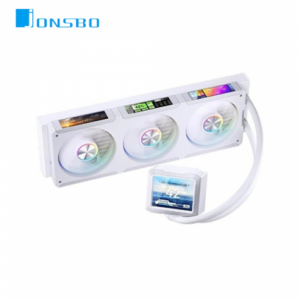 JONSBO 喬思伯 TF3-360SC 白 (360mm/3.5″LCD水冷頭/磁吸設計/一體式螢幕風扇(側邊LCD)/六年保固/漏液損壞賠償)