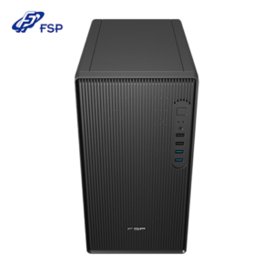 全漢 M320 白 玻璃透側機殼 (E-ATX/Type-C/內建風扇前3後1/ARGB風扇/網孔面板/顯卡425mm/塔散170mm)-M320-WA