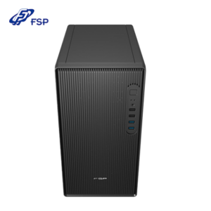 全漢 S120B 黑 電腦機殼 (M-ATX/內建風扇後1/無透側/USB 連接埠*4/顯卡255mm/塔散160mm)