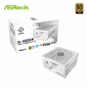 華擎 Steel Legend SL-1000GW 白 (80+金牌/ATX3.1/PCIe 5.1/雙色接頭/iCOOL智能風扇/全模組/全日系/十年保)