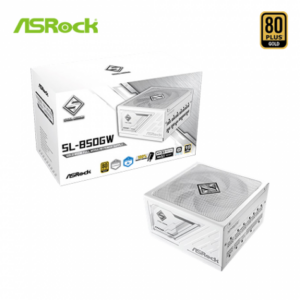 華擎 Steel Legend SL-850GW 白 (80+金牌/ATX3.1/PCIe 5.1/雙色接頭/iCOOL智能風扇/全模組/全日系/十年保)