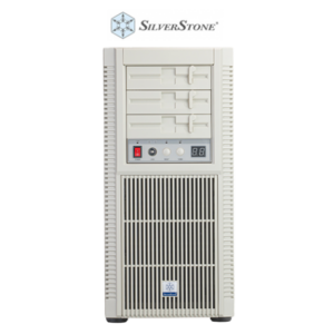 銀欣 FLP02 復古機殼 (ATX/Type-C/5.25*3/內建風扇前2後1/鑰匙鎖設計/Turbo一鍵全速散熱/顯卡386mm/塔散182mm)