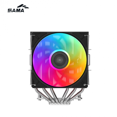 SAMA 先馬 A60L (6導管/12cm風扇*2/ARGB燈光/雙塔雙扇/高156.5mm)