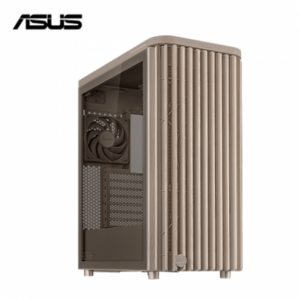 華碩 ProArt PA401 Wood 木質透側版 燕麥色 玻璃透側機殼 (ATX/Type-C/電源閂鎖/網狀側板/內建風扇前2後1/顯卡315mm/塔散160mm)