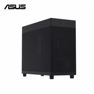華碩 Prime AP303 黑 網狀版 電腦機殼 (ATX/Type-C/內建風扇後1/方形金屬網孔/顯卡360mm/塔散165mm)