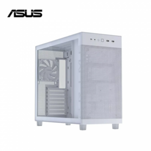 華碩 Prime AP303 白 透側版 玻璃透側機殼 (ATX/Type-C/內建風扇後1/方形金屬網孔/顯卡360mm/塔散165mm)