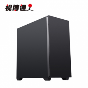 視博通 SAF100 靜音機殼 (E-ATX/Tyep-C/內建風扇前3後1/髮絲紋設計/降造吸音棉/顯卡390mm/塔散180mm)