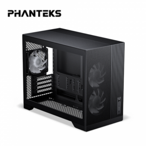Phanteks 追風者 XT M3 黑 (三風扇版本) 玻璃透側機殼 (M-ATX/Type-C/網孔面板/內建風扇前2後1支援背插主板/顯卡400mm/塔散175mm)