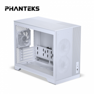 Phanteks 追風者 XT M3 白 (三風扇版本) 玻璃透側機殼 (M-ATX/Type-C/內建風扇前2後1/網孔面板/支援背插主板/顯卡400mm/塔散175mm)