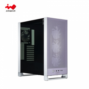 迎廣 DLITE 丁香紫 玻璃透側機殼 (ATX/Type-C/內建風扇側3後1/強化玻璃/支援背插主板/顯卡380mm/塔散165mm)