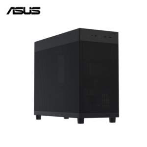 華碩 Prime AP303 黑 網狀版 電腦機殼 (ATX/Type-C/內建風扇後1/方形金屬網孔/顯卡360mm/塔散165mm)
