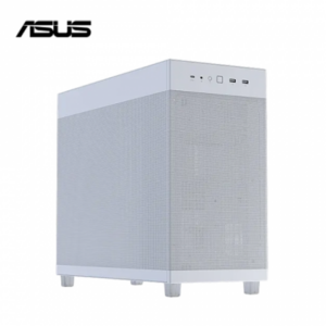 華碩 Prime AP303 白 網狀版 電腦機殼 (ATX/Type-C/內建風扇後1/方形金屬網孔/顯卡360mm/塔散165mm)