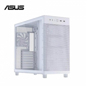 華碩 Prime AP303 白 透側版 玻璃透側機殼 (ATX/Type-C/內建風扇後1/方形金屬網孔/顯卡360mm/塔散165mm)