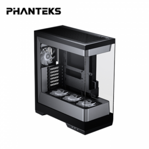Phanteks 追風者 Evolv S2 黑 全景玻璃機殼 (ATX/Type-C/內建風扇底3後1/支援背插主板(限ATX)/懸浮式設計/可調顯卡支撐架/顯卡395mm/塔散175mm)