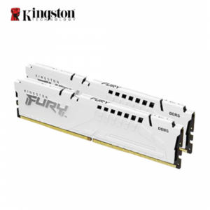 金士頓 Fury Beast (獸獵者) DDR5-6400 32GB(16G*2)-白(CL32)