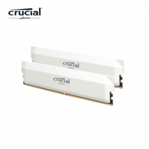 美光 Crucial PRO DDR5-6000 32G(16G*2)(白色散熱片)(CL36/支援XMP&EXPO)
